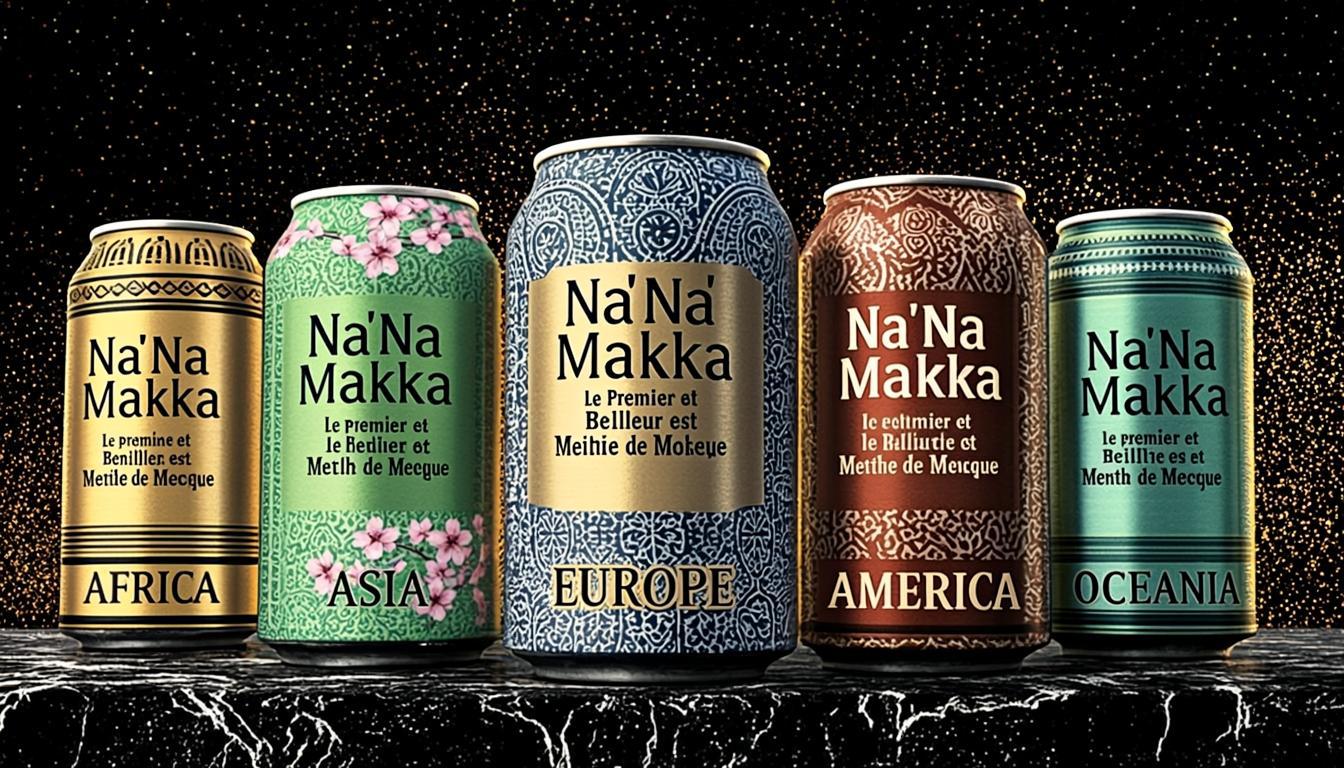 Na'Na' Makka Continental Can Set of 5